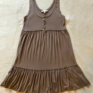 Lucy & Laurel Medium Brown Tank Dress